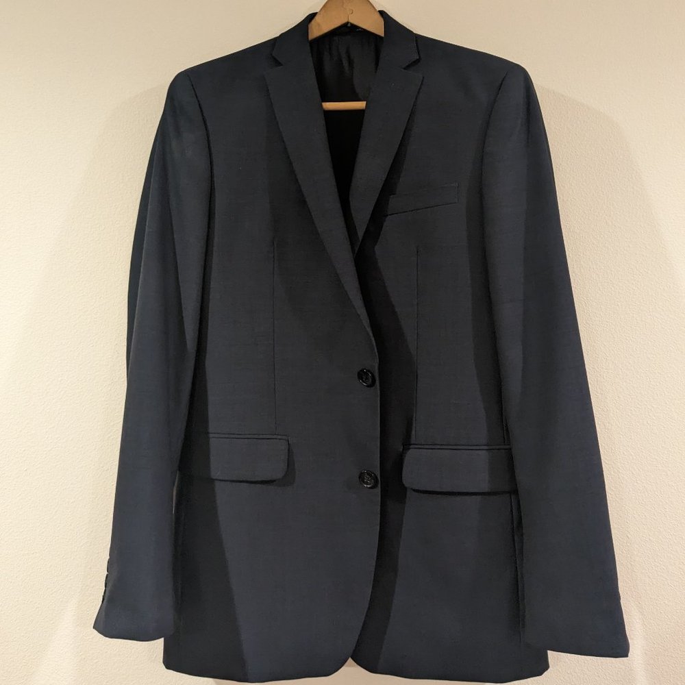 Bar III Suit Jacket Navy 36R